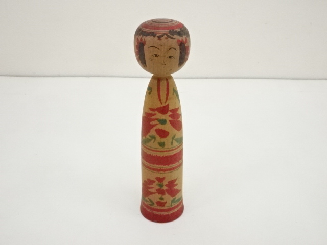 郷土玩具　国分栄一造　こけし（18.7cm）